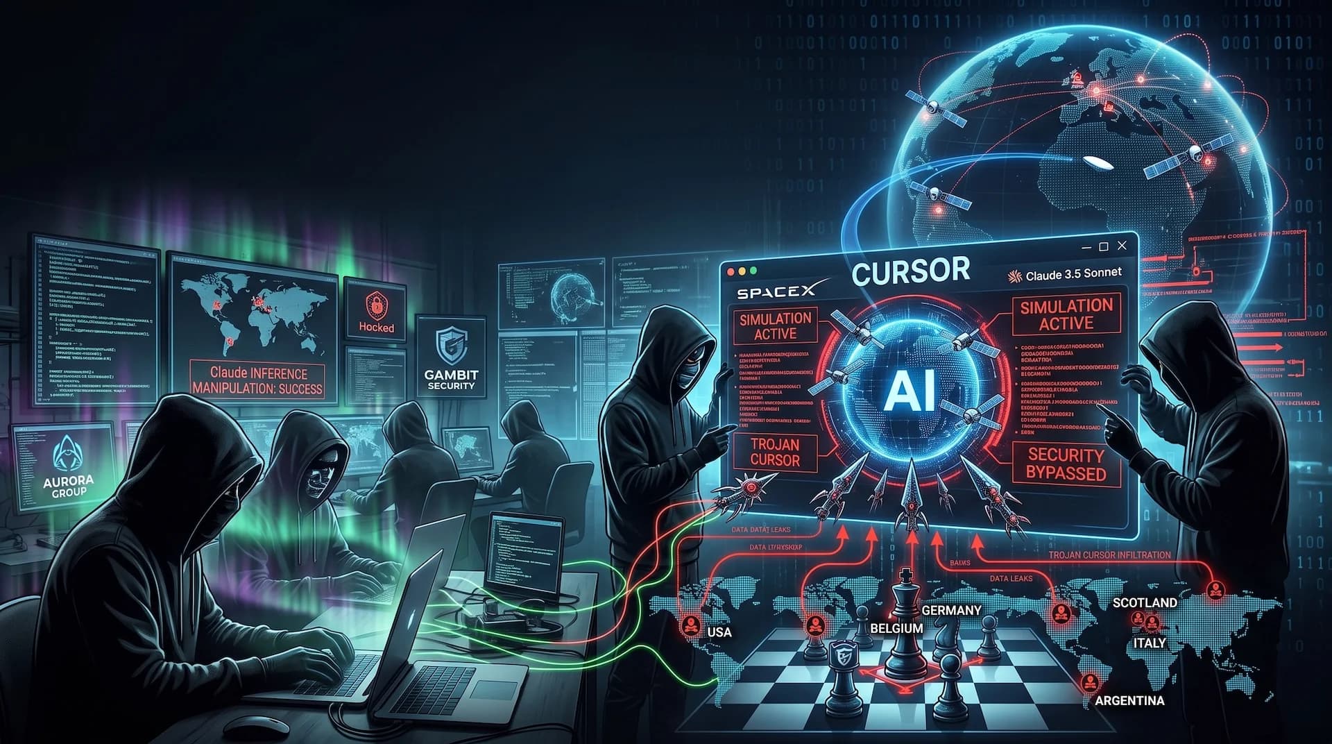 Russian-Speaking Hackers Tricked SpaceX's AI Agent into Hacking 7 Companies